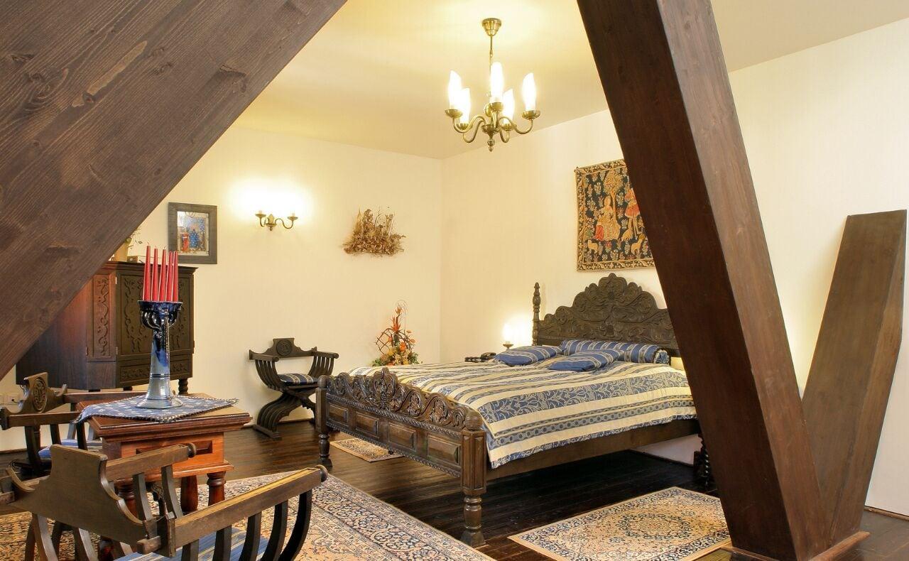Hotel Ruze Чески-Крумлов Экстерьер фото The bedroom