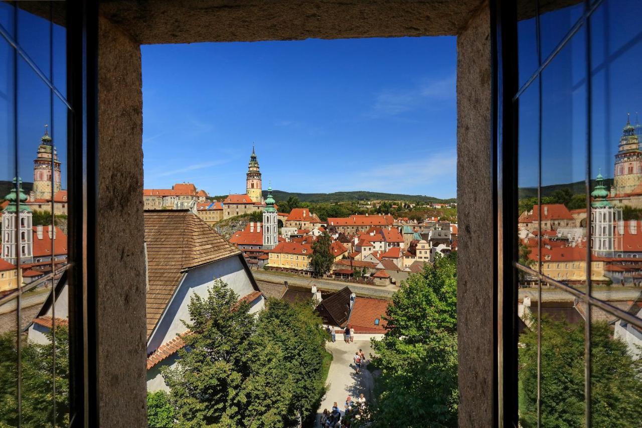 Hotel Ruze Чески-Крумлов Экстерьер фото View of the old town