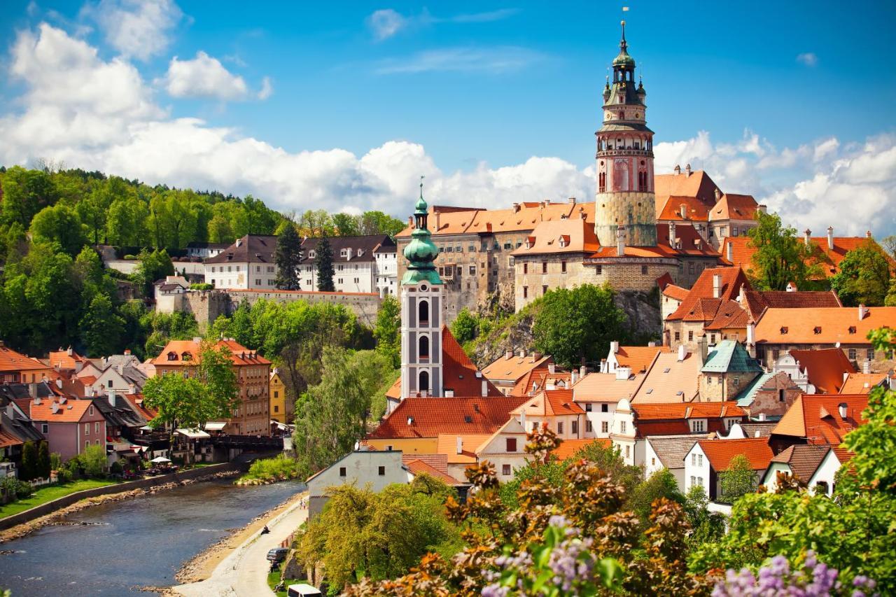 Hotel Ruze Чески-Крумлов Экстерьер фото The town of Český Krumlov